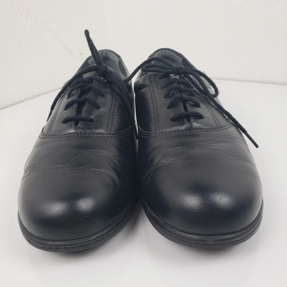 SAS Whisper Tripad Comfort‎ Women's 9 N Black Leather Lace Up Oxford Shoes